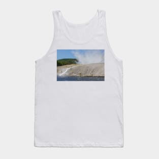 Excelsior Runoff to Firehole River Yellowstone Wyoming Tank Top